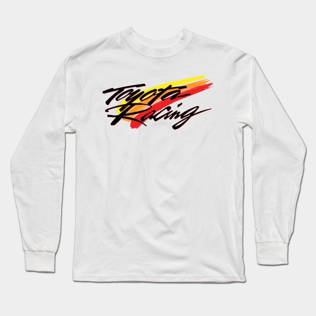 Toyota Racing Brushed Long Sleeve T-Shirt by thesupragoddess